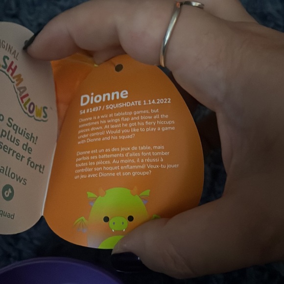 Dionne the Halloween Gargoyle 4” Squishmallow Halloween NWT - Picture 4 of 4